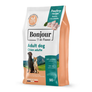 BONJOUR Chien Adulte à la volaille 5kg